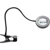 LED lempa su lupa 5D SNAKE RING 5W Juodas