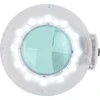 Activeshop Kosmetologinė lempa LED su lupa ir stovu 5D 22W Baltas
