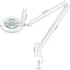 Activeshop Kosmetologinė LED lempa su lupa 5D 12W ADJUSTABLE LIGHT COLOR