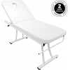 Activeshop Stacionarus masažo stalas AZZURRO MASSAGE Baltas