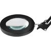 Activeshop Kosmetologinė LED lempa su lupa GLOW 308 7D 10W Juodas