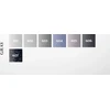 Activeshop Hibridinis nagų lakas Ocho Nails Color Gray, 607 tamsiai pilka, 5 g
