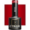Activeshop Hibridinis nagų lakas Ocho Nails Raudona, raudona 204, 5 g
