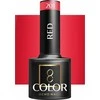 Activeshop Hibridinis nagų lakas Ocho Nails Raudona, raudona 201, 5 g