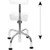 Activeshop Kojų atrama pedikiūrui FOOTREST FOR PEDICURE Baltas