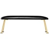 Activeshop Manikiūro porankis PROFESSIONAL ELEGANCE GOLDEN Juodas