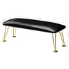 Activeshop Manikiūro porankis PROFESSIONAL ELEGANCE GOLDEN Juodas