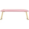 Activeshop Manikiūro porankis PROFESSIONAL ELEGANCE GOLDEN Rožinis