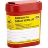 Activeshop Medicininių atliekų konteineris 0,7 l raudonas