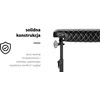 Activeshop Reguliuojamas tatuiruočių porankis, juodas