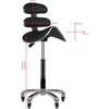 Activeshop Meistro kėdutė STOOL BEAUTY ROLL SPEED Juodas