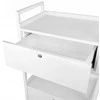 Activeshop Kosmetologinis vežimėlis GIOVANNI 1019 Baltas