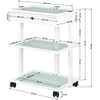 Activeshop Kosmetologinis vežimėlis 1040A GIOVANNI