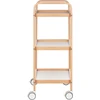 Activeshop Kosmetologinis vežimėlis BEAUTY WOOD