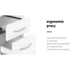 Activeshop Kosmetologinis vežimėlis Pro 969 (4 stalčiai)
