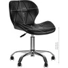 Activeshop Kosmetologinė meistro kėdutė QS-06 Juodas