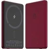 Belaidė magnetinė išorinė baterija „Adam Elements Gravity C5“, 5000 mAh, raudona