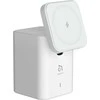 Adam Elements Magnetinė įkrovimo stotelė Mag 4 - 4in1 GaN 30W su MagSafe, balta