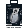 Adam Elements Iniu MagPro Slim Qi2 5000 mAh 15W sidabrinė