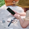 Adam Elements „Vionta C2 Pro“ – magnetinė belaidė išorinė baterija, skirta „iPhone“ / „Apple Watch“, 10000 mAh, pilka