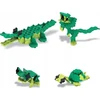 Yoshiritsu Japoniškas edukacinis konstruktorius LAQ Animal World Alligator, nuo 3 m.