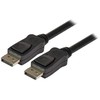 Efb Elektronik Adaptec EFB DisplayPort Anschlusskabel 4K60HZ juodas 1m DisplayPort 20-poliger Stecker auf 20-poliger Stecker vergoldete Kontakte