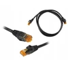 LTC 8P8C CAT6e UTP tinklo kabelis (patchcord) 1m juodas