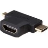 Akyga Adapteris HDMI - MiniHDMI - MicroHDMI