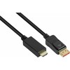 Adapteris AV Alcasa Alcasa DP14-HDMI5 adapter kablowy 5 m DisplayPort HDMI Juodas