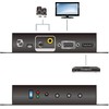 Adapteris AV Aten HDMI - D-Sub (VGA) juoda (VC182-AT-G)