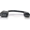 Adapteris AV C2G C2G 8 colių „DisplayPort“ į HDMI adapteris – DP–HDMI adapteris – 1080p – Juodas – M/F – Vaizdo adapteris – „DisplayPort“ kištukas prie HDMI lizdo – 20,3 cm – ekranuotas – Juoda