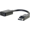 Adapteris AV C2G C2G 8 colių „DisplayPort“ į HDMI adapteris – DP–HDMI adapteris – 1080p – Juodas – M/F – Vaizdo adapteris – „DisplayPort“ kištukas prie HDMI lizdo – 20,3 cm – ekranuotas – Juoda