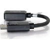 Adapteris AV C2G C2G 8 colių „DisplayPort“ į HDMI adapteris – DP–HDMI adapteris – 1080p – Juodas – M/F – Vaizdo adapteris – „DisplayPort“ kištukas prie HDMI lizdo – 20,3 cm – ekranuotas – Juoda