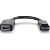 Adapteris AV C2G C2G 8 colių „DisplayPort“ į HDMI adapteris – DP–HDMI adapteris – 1080p – Juodas – M/F – Vaizdo adapteris – „DisplayPort“ kištukas prie HDMI lizdo – 20,3 cm – ekranuotas – Juoda