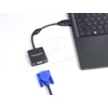 Adapteris AV Delock Adapteris HDMI wtyk do gniazda VGA juoda