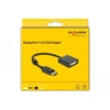 „Delock“ adapteris „DisplayPort 1.2“ į DVI moterišką 4K aktyvią juodą