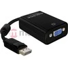 Delock Adapteris Displayport 1.1 vyriškas > VGA lizdas + garsas + maitinimas