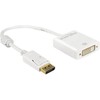 Delock adapterio kabelis DisplayPort 1.2 male>DVI 24+5 moteriškas