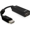AV adapteris Delock Rodyti Uostas - HDMI juoda (61849)