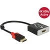 AV adapteris Delock Rodyti Uostas - HDMI juoda (62734)
