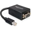 Delock Adapteris mini Displayport 1.2 vyriškas > VGA moteriškas juodas