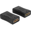 ADAPTER HDMI MINI(F)->HDMI MINI(F) BECZKA JUODA DELOCK