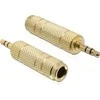 AV adapteris Delock Jack 3.5mm - 6,3mm auksas (65983)