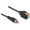 Adapteris AV Delock. Kabelis nuo cinch iki gnybtų adapteris, 15 cm