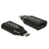 Delock USB-C adapteris – Displayport M / F 4K 60Hz Juodas