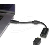 Adapteris AV Delock USB Type-C Adapteris do HDMI (DP Alt Mode) 8K 60 Hz su HDR i HDCP juoda