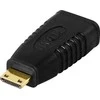 Mini HDMI į HDMI adapteris su auksuota jungtimi