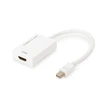 Assmann Electronic ASSMANN DisplayPort adapterio kabelis mini DP - HDMI tipas AM/F 0 2m HDMI Ver. 2.0 aktyvus CE auksinis wh