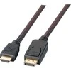 Efb Elektronik EFB AV adapteris DisplayPort auf HDMI A, St.-St., 1,0 m, juodas