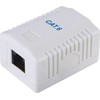 Adapteris AV Equip Equip 235213 gniazdko RJ-45 Baltas